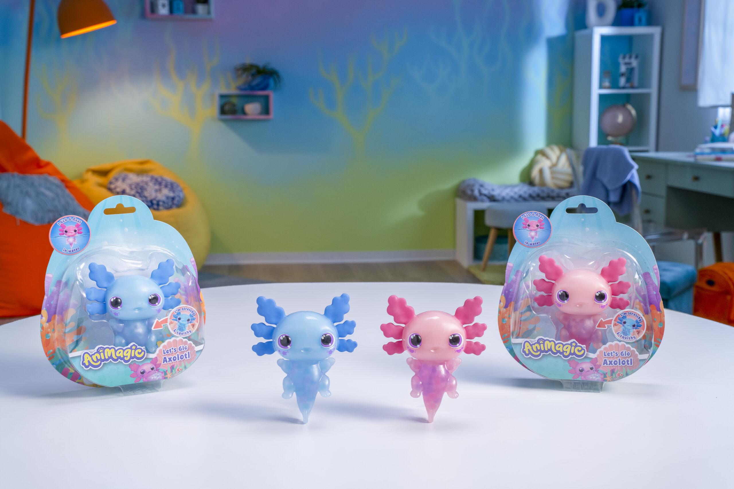 Animagic Let's Glo Axolotl Assortment