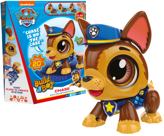 Build a Bot Paw Patrol Chase
