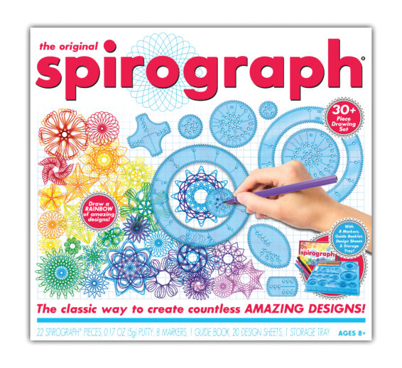 1013Z_PK4 SpirographKitWMarkers_pkg Spirograph Original