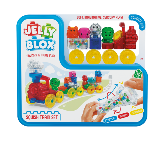 Jelly Blox - Squishy Train Set