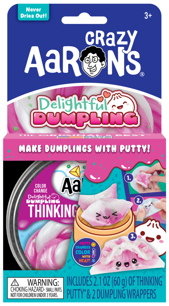 Delightful Dumpling - 3.5" Thinking Putty Tin