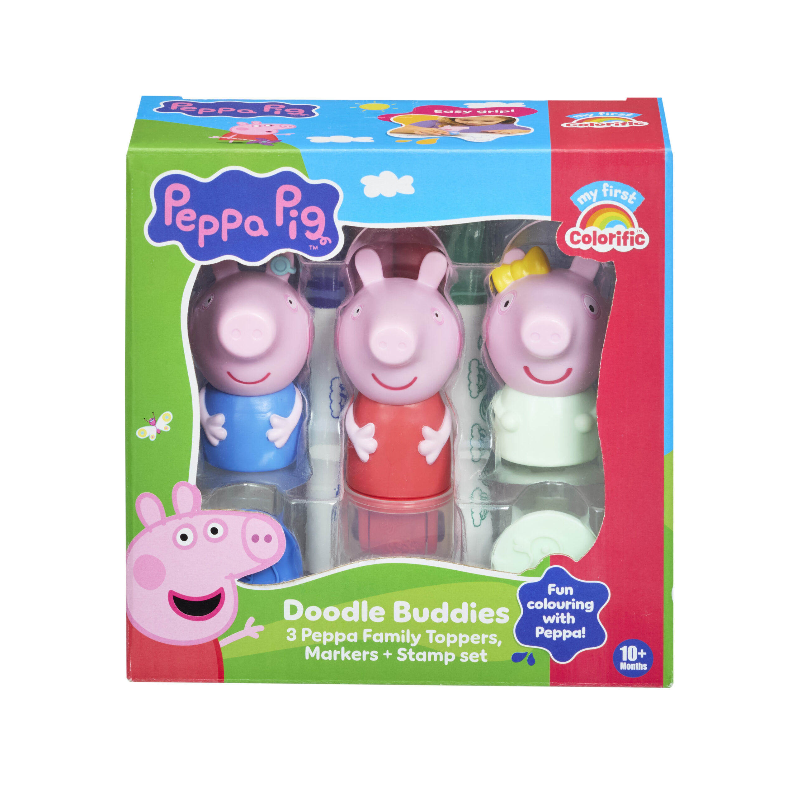 Colorific – Peppa Pig Doodle Buddies 3-Pack