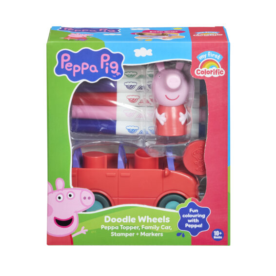 Colorific - Peppa Pig Doodle Wheels