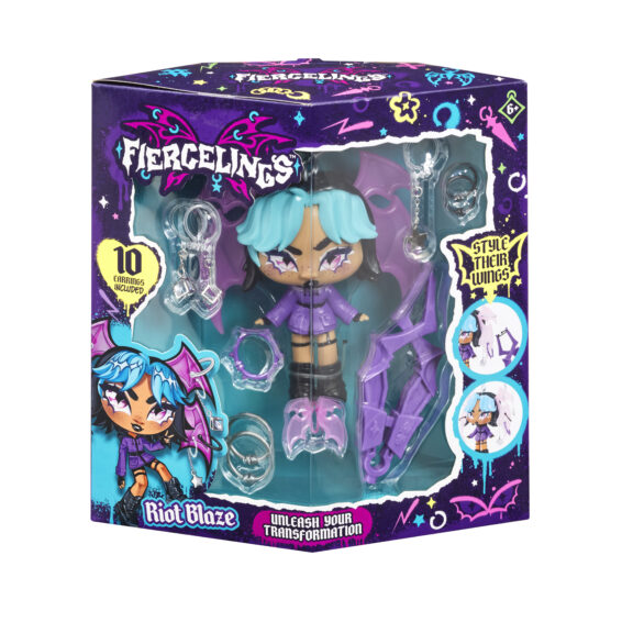 Fiercelings - Riot Blaze Keychain