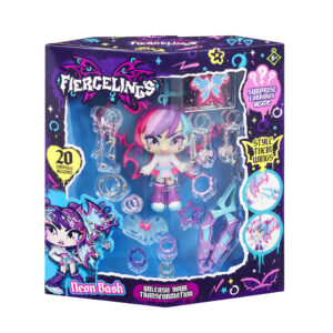 Fiercelings - Deluxe Keychain - Neon Bash