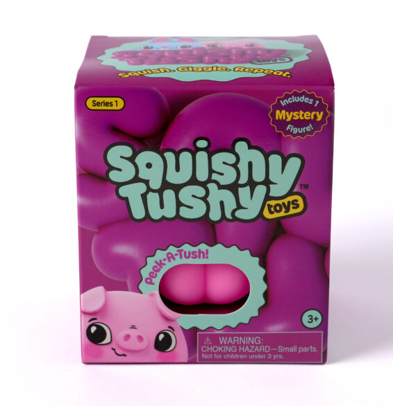 Squishy Tushy Single Blind Box 3" Figures CDU